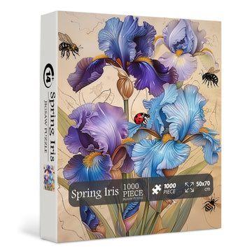 Spring Iris Jigsaw Puzzle 1000 pezzi